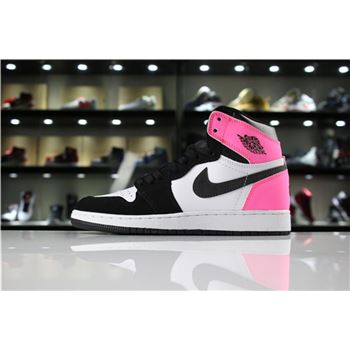 Air Jordan 1 High OG Valentine's Day Black/Hyper Pink-White 881426-009