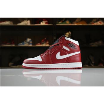 Air Jordan 1 Mid Chicago Gym Red/White 554724-605 Men's and Women's Size