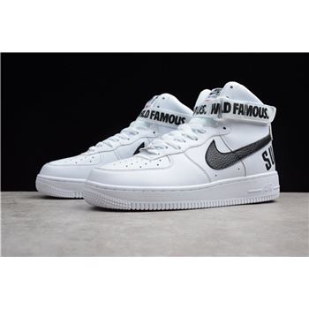 Supreme x Nike Air Force 1 High White 698696-100 Men's and Women's Size, Nike Outlet, Nike