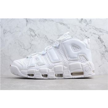 Nike Air More Uptempo Triple White Men's and Women's Size 921948-100
