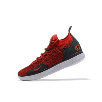Men's Nike KD 11 Red Black White 2018 For Sale