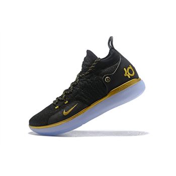 Nike KD 11 Black Gold Kevin Durant Basketball Shoes