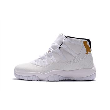 Air Jordan 11 OVO White Gold Men's Basketball Shoes
