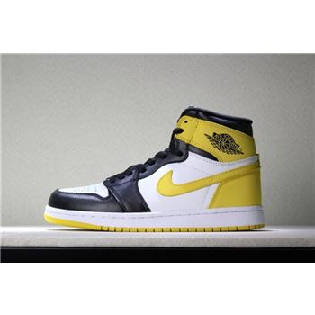 Air Jordan 1 Retro High OG Yellow Ochre Men's Basketball Shoes 555088-109