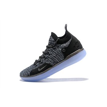 Nike KD 11 EP Oreo Black Grey Kevin Durant's Signature Basketball Shoes AO2605-004