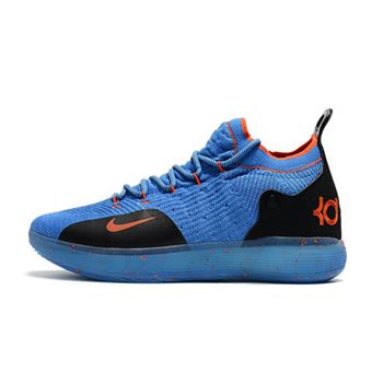 Nike KD 11 Royal Blue/Black-Orange Men's Basketball Shoes