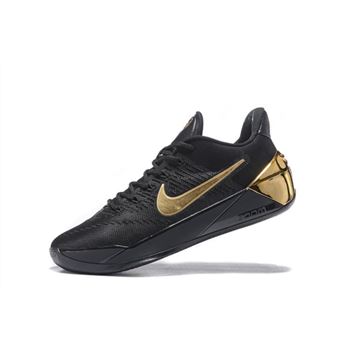 Nike Kobe A.D. Black/Metallic Gold Men's Basketball Shoes For Sale