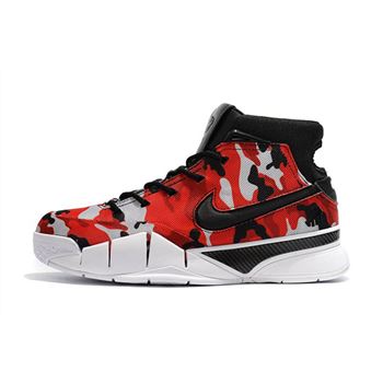 Undefeated x Nike Kobe 1 Protro Camo Black/Red-White For Sale