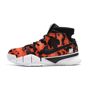 Undefeated x Nike Zoom Kobe 1 Protro Red Camo Men's Shoes For Sale