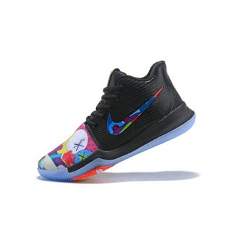 KAWS x Nike Kyrie 3 Black/Multi-Color Men's Basketball Shoes