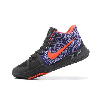 Newest Nike Kyrie 3 Kyrie Irving's Hamsa Hand Tattoo Men's Basketball Shoes