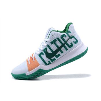 Nike Kyrie 3 Celtics White Green OEM Kyrie Irving Basketball Shoes