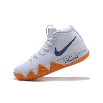 Nike Kyrie 4 Uncle Drew White Gum Men's Basketball Shoes AQ8623-001