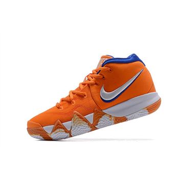 Nike Kyrie 4 Wheaties Bright Orange/White-Blue For Sale