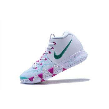 Nike Kyrie 4 White/Pink-Mint Green Men's Size