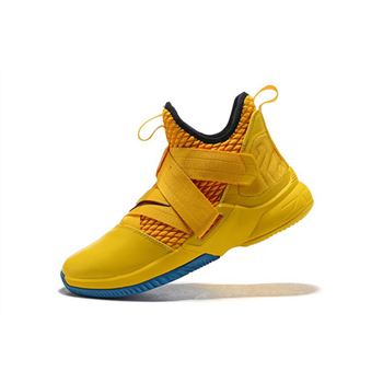 yellow basketball sneakers