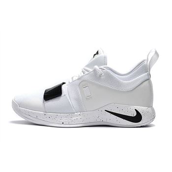 Nike PG 2.5 White Black Paul George Basketball Shoes