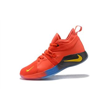 Paul George Nike PG 2 Orange Men's Basketball Shoes
