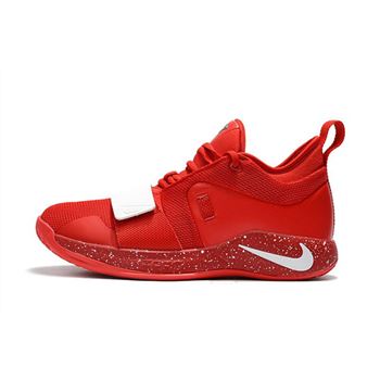 Paul George's Nike PG 2.5 University Red/White Basketball Shoes