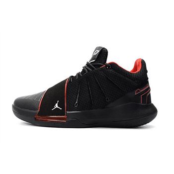 Chris Paul Jordan CP3.XI Bred Black/Varsity Red-White Men's Basketball Shoes