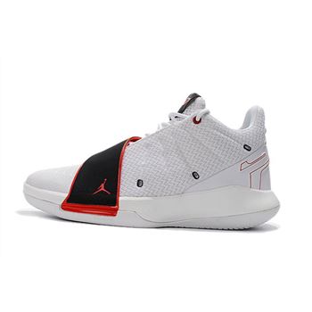 Chris Paul's New Jordan CP3.XI Home White/University Red-Black AA1272-101