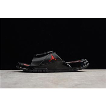 New Air Jordan Hydro 11 Retro Slide Black/Red Men's Size AA1336-001