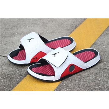 New Air Jordan Hydro 13 Retro Chicago White/Black-Gym Red Sandals
