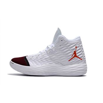 Jordan Melo M13 White/Red-Black Shoes