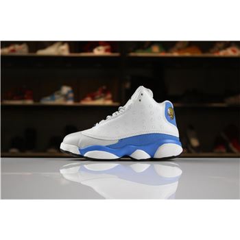 Kid's Air Jordan 13 Italy Blue White/Italy Blue-Wolf Grey-Black For Sale