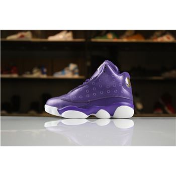 Kid's Air Jordan 13 Night Purple/White For Sale
