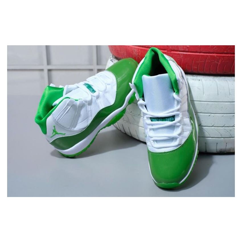 2018 Air Jordan 11 Apple Green/White Shoes M07105634, Nike Factory ...