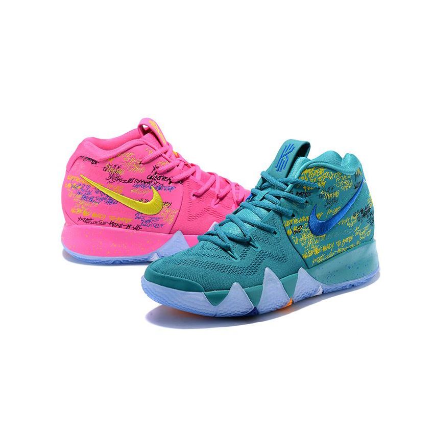 Nike Kyrie 4 Christmas Pink Teal For Sale, Nike Factory Store, Nike ...