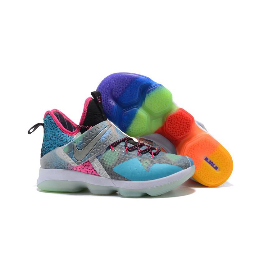 Nike LeBron 14 Colorful Men's Basketball Shoes Free Shipping, Nike ...