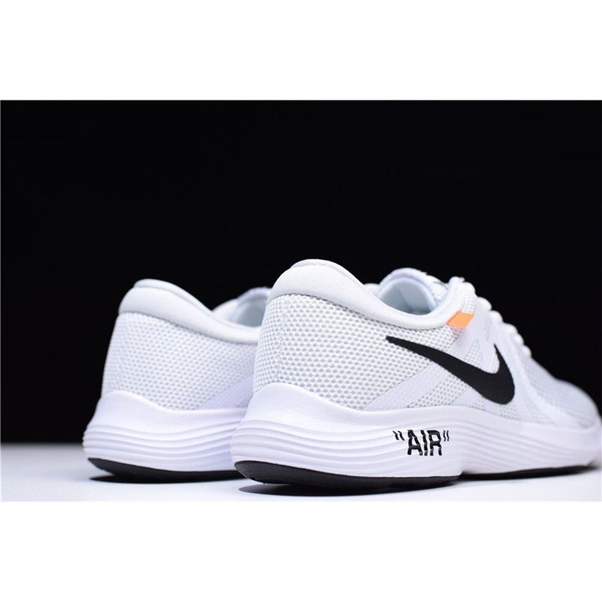 Off-White x Nike Revolution 4 White Running Shoes Mens and WMNS Size 908988-012 For Sale, Nike ...