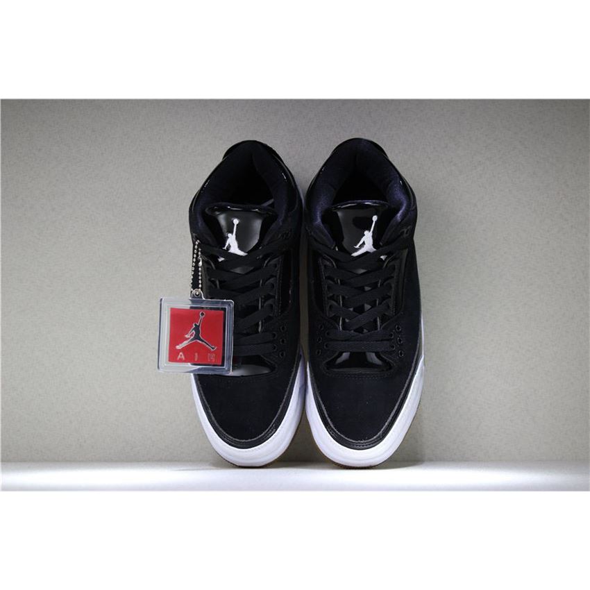 2018 Air Jordan 3 Black White Gum Men's and Women's Size 441140-022 ...