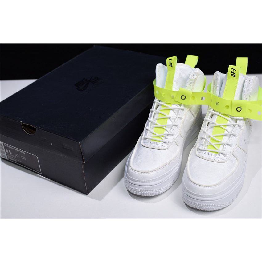 Magic Stick x Nike Air Force 1 High VIP White/Volt-Black 573967-101