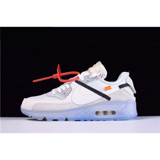 off white air max 90 ice